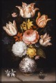 Bosschaert Ambrosius Stillleben mit Blumen in einer Vase aus Porzellan